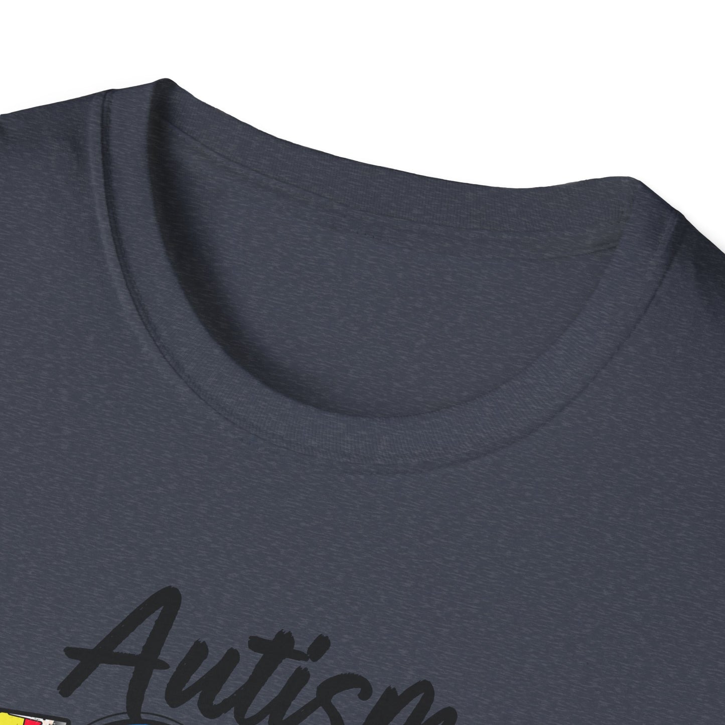 Autism Mom T-Shirt, Unisex Softstyle Tee, Gift for Autism Awareness, Funny Mom Shirt, Perfect for Mother's Day, Support Proud Moms