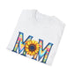 Colorful Mom Sunflower T-Shirt - Perfect Gift for Mother's Day, Birthday, Family Gatherings, Stylish Summer Wear