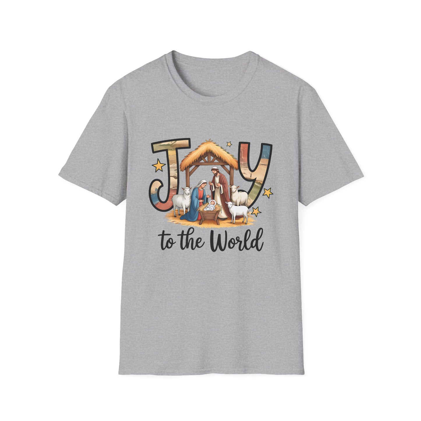 Joy to the World Nativity T-Shirt