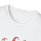 Merry Christmas Gnome T-Shirt | Unisex Softstyle Tee | Holiday Gift, Christmas Apparel, Gnome Lover Shirt, Festive Wear, Seasonal Top