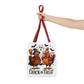 Halloween Chick or Treat Tote Bag