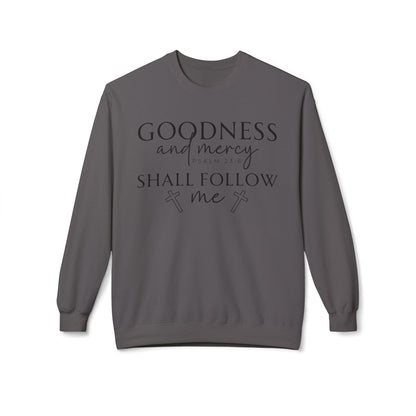 Inspirational Scripture Sweatshirt, Cozy Christian Crewneck, Bible Verse Apparel, Faith-Based Gift, Unisex Fleece Top