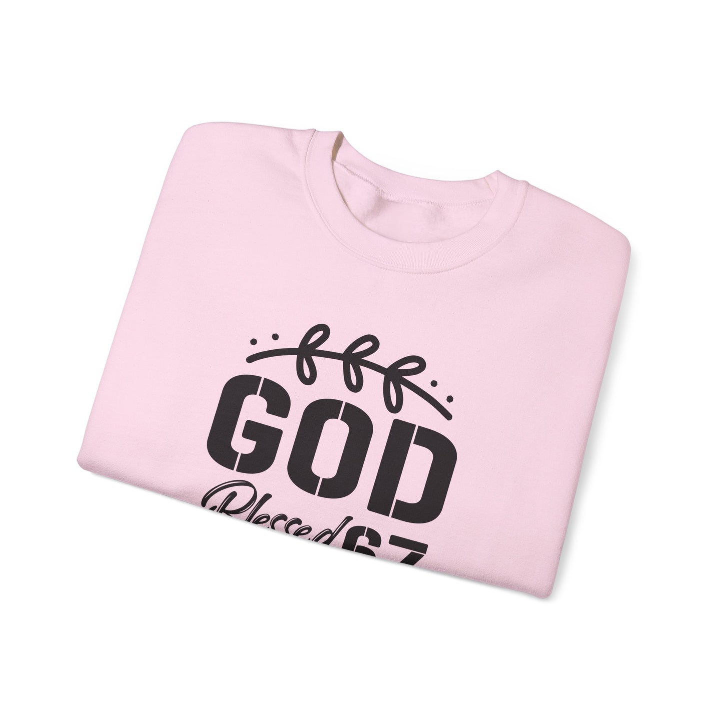 God Blessed 67 Unisex Crewneck Sweatshirt
