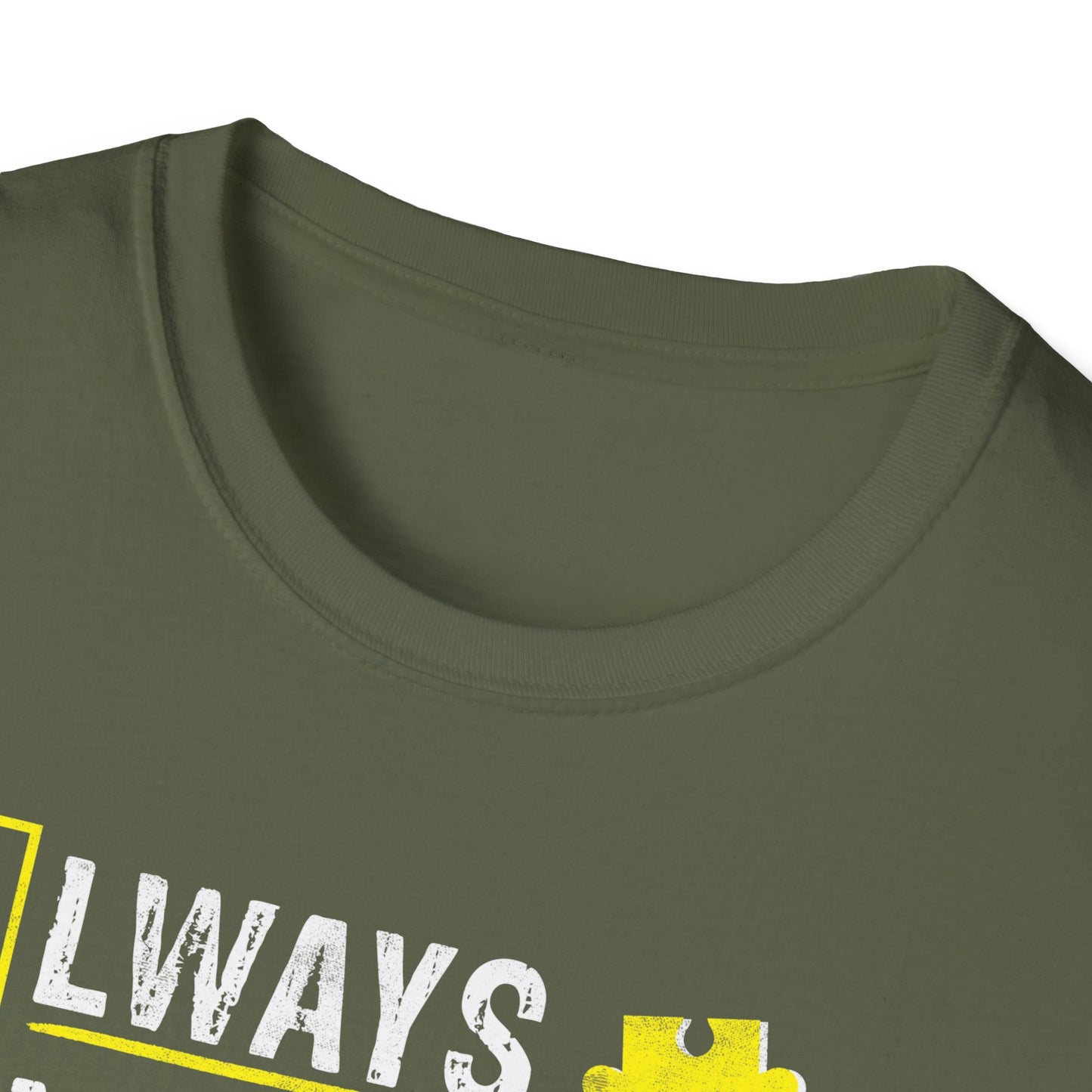 Unisex Autism Awareness T-Shirt, Softstyle Tee, Unique Gift for Awareness Events, Casual Wear, Comfortable Daily Shirt