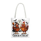 Halloween Chick or Treat Tote Bag