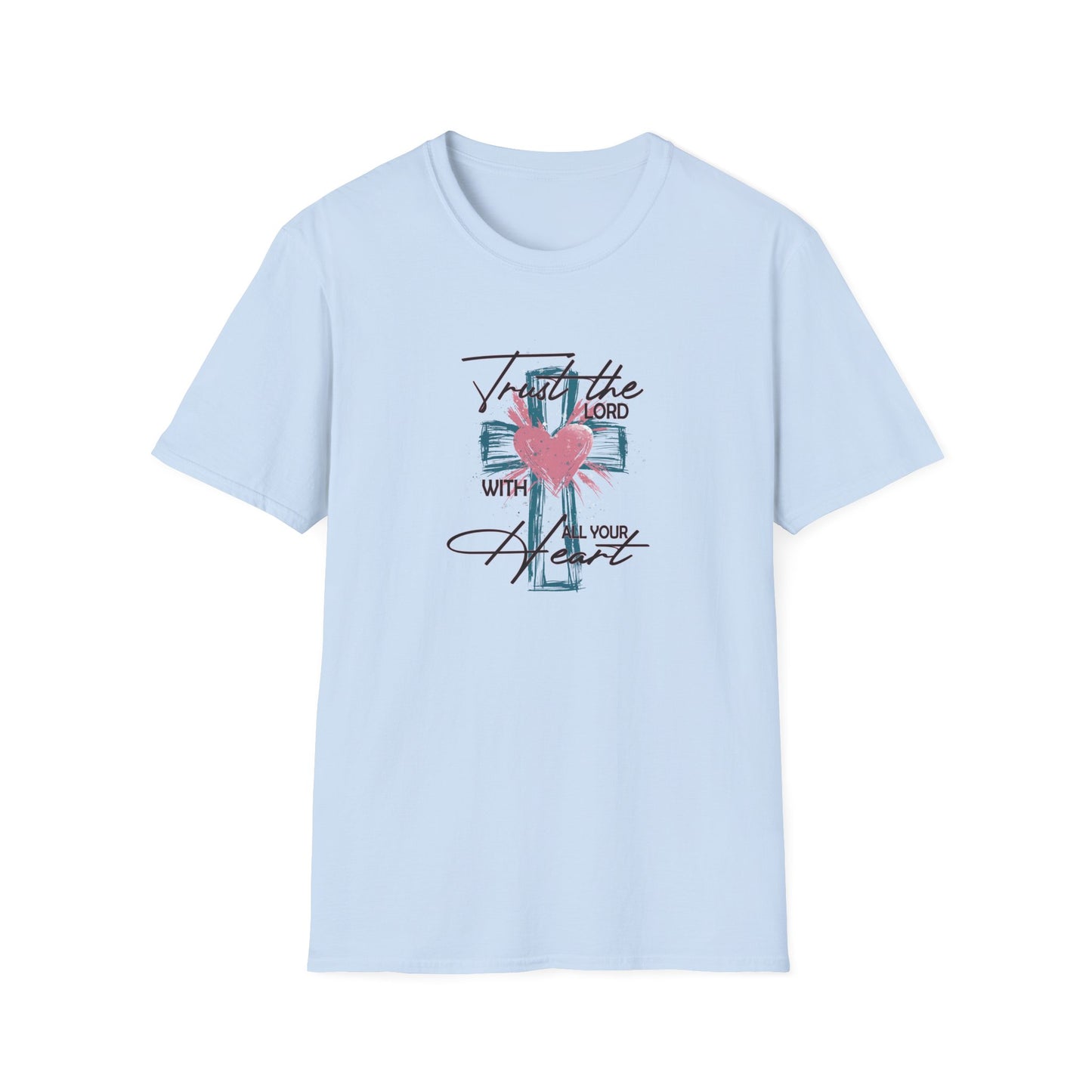 Faith-Inspired Unisex T-Shirt, Inspirational Tee, Christian Apparel, Gift for Religious Occasions, Love and Hope Shirt, Casual Wear