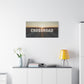 Crossroad Inspirational Canvas Wall Art — "God Meets You at the Crossroad" Matte Stretched Print