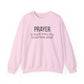 Prayer Is Built Into My Business Plan Crewneck Sweatshirt