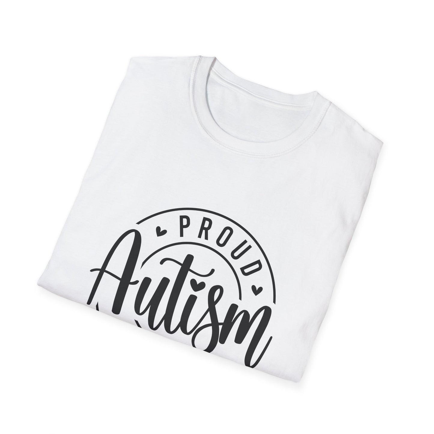 Proud Autism Dad T-Shirt | Unisex Softstyle Tee, Gift for Dads, Autism Awareness Apparel, Family Day, Special Needs Clothing