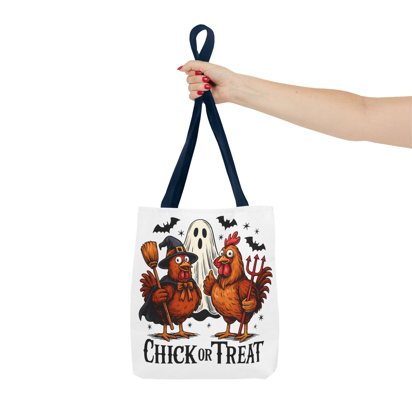Halloween Chick or Treat Tote Bag