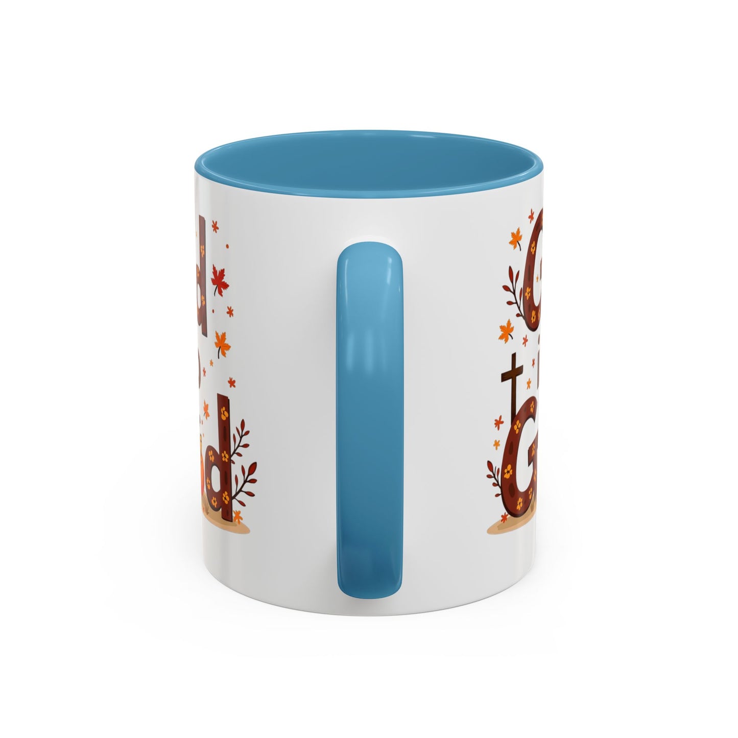 God Is So Good Fall Coffee Mug — Thanksgiving Pumpkin Accent Mug (11/15oz)