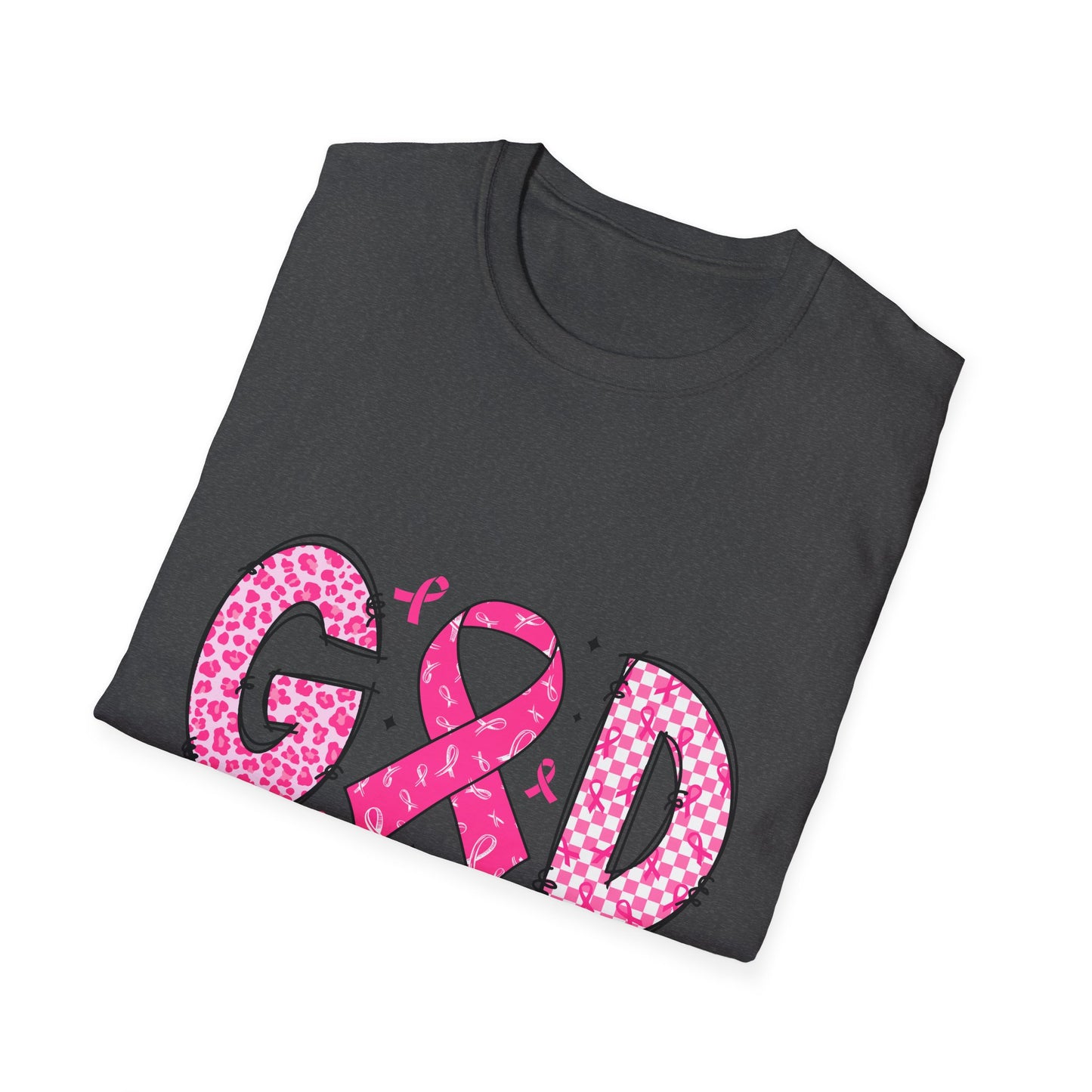 Pink Ribbon Faith T-Shirt - God Has The Final Say, Cancer Awareness, Inspirational Tee, Gift for Her, Breast Cancer Support