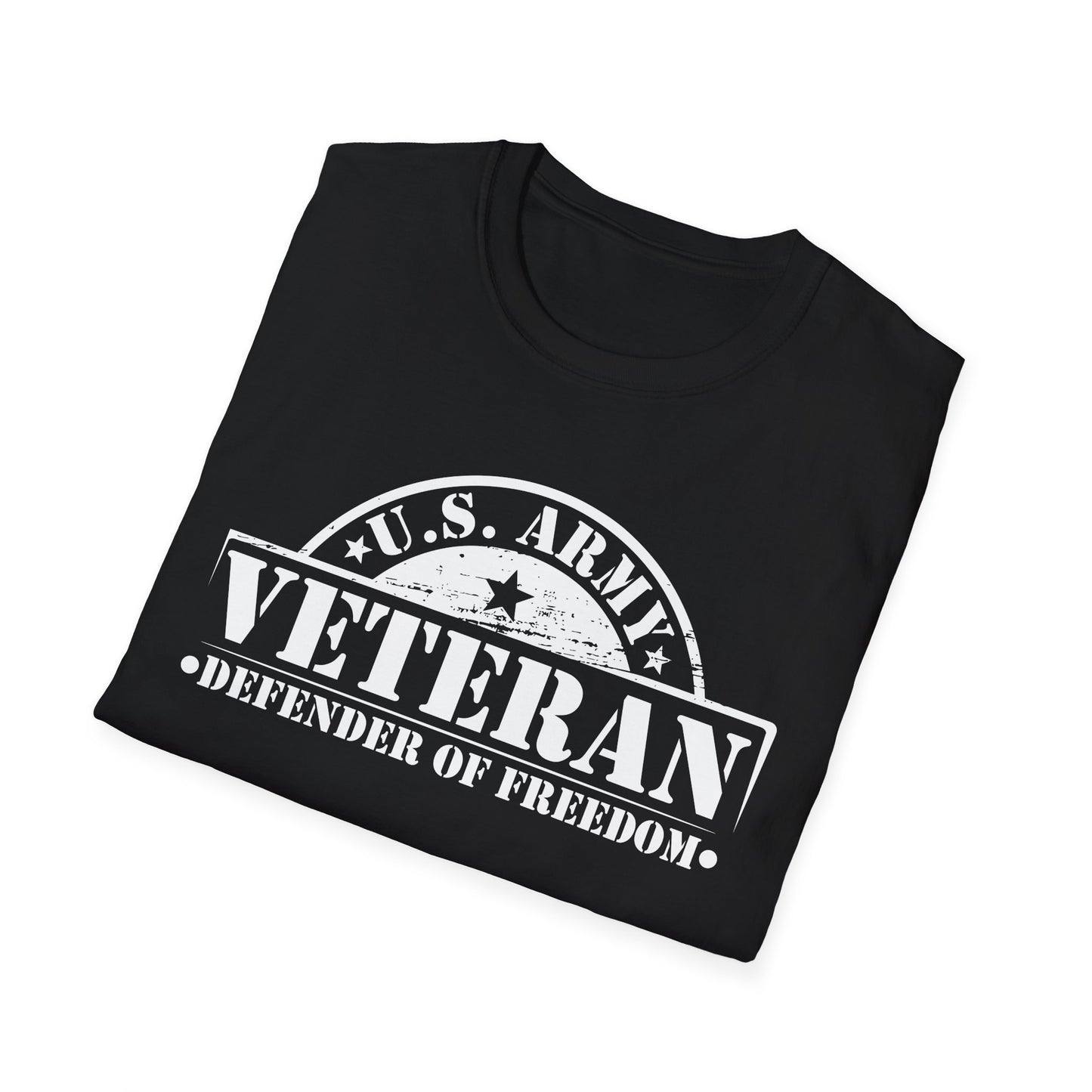 Veteran Defender of Freedom T-Shirt, Unisex Military Shirt, Army Pride Tee, Gift for Veterans, Patriotic Apparel, Memorial Day Shirt