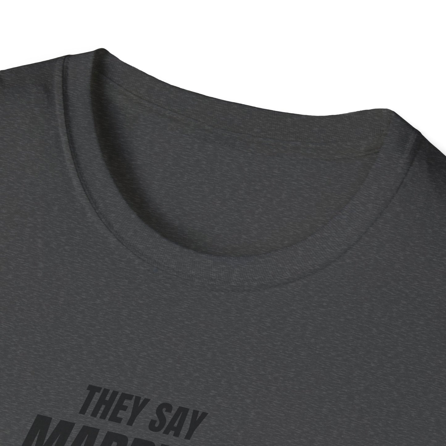 Jurassic Park T‑Shirt – "They Say Marriage Is Like a Walk in the Park" Dinosaur Humor Tee