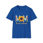 Colorful Mom Sunflower T-Shirt - Perfect Gift for Mother's Day, Birthday, Family Gatherings, Stylish Summer Wear