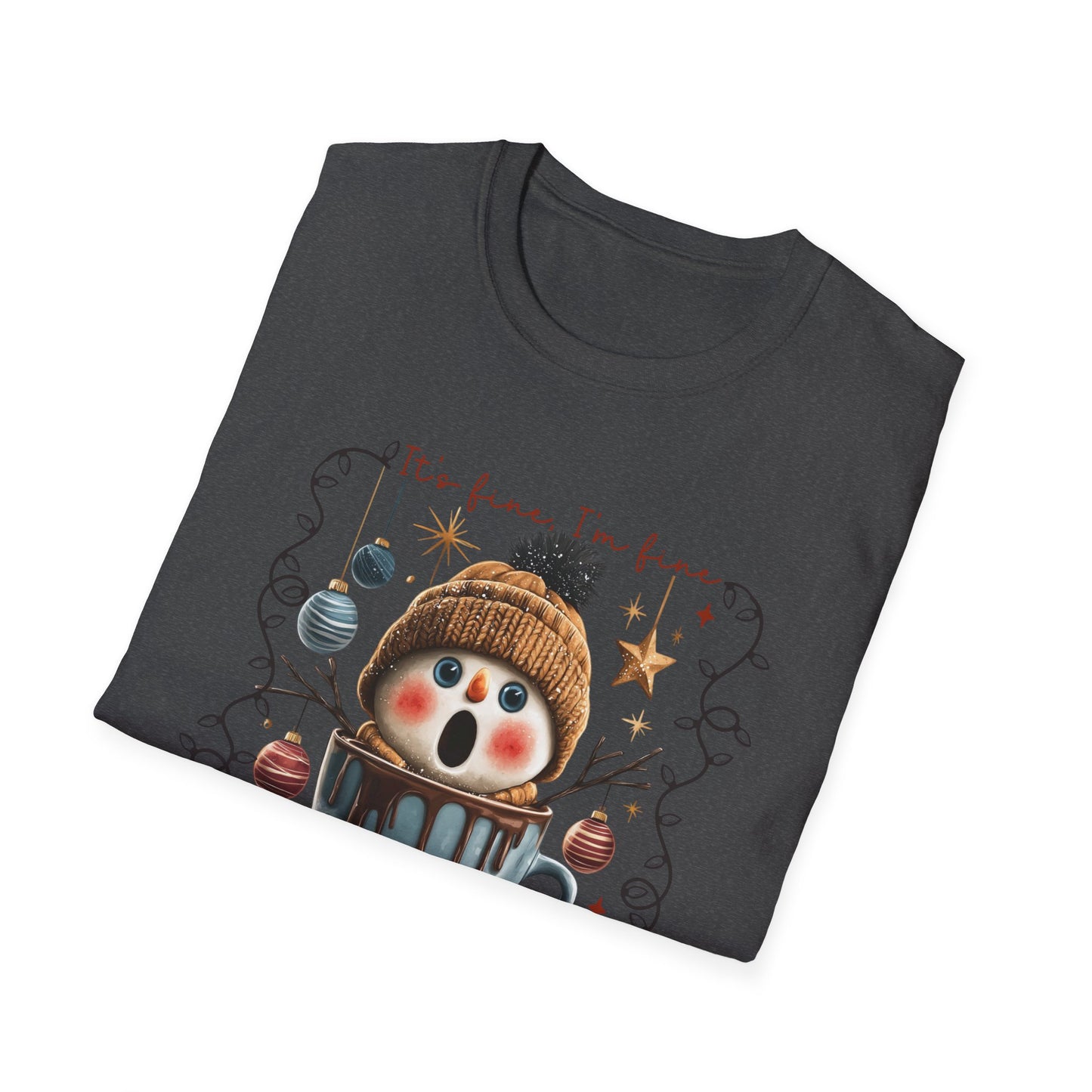 Meltdown Snowman Holiday T-Shirt — Cute 'It's Been A Meltdown' Christmas Tee