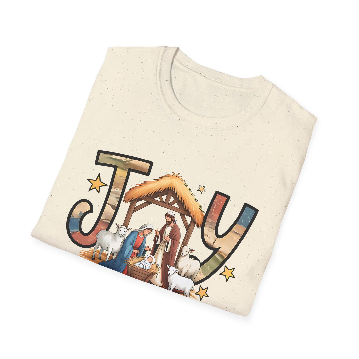 Joy to the World Nativity T-Shirt
