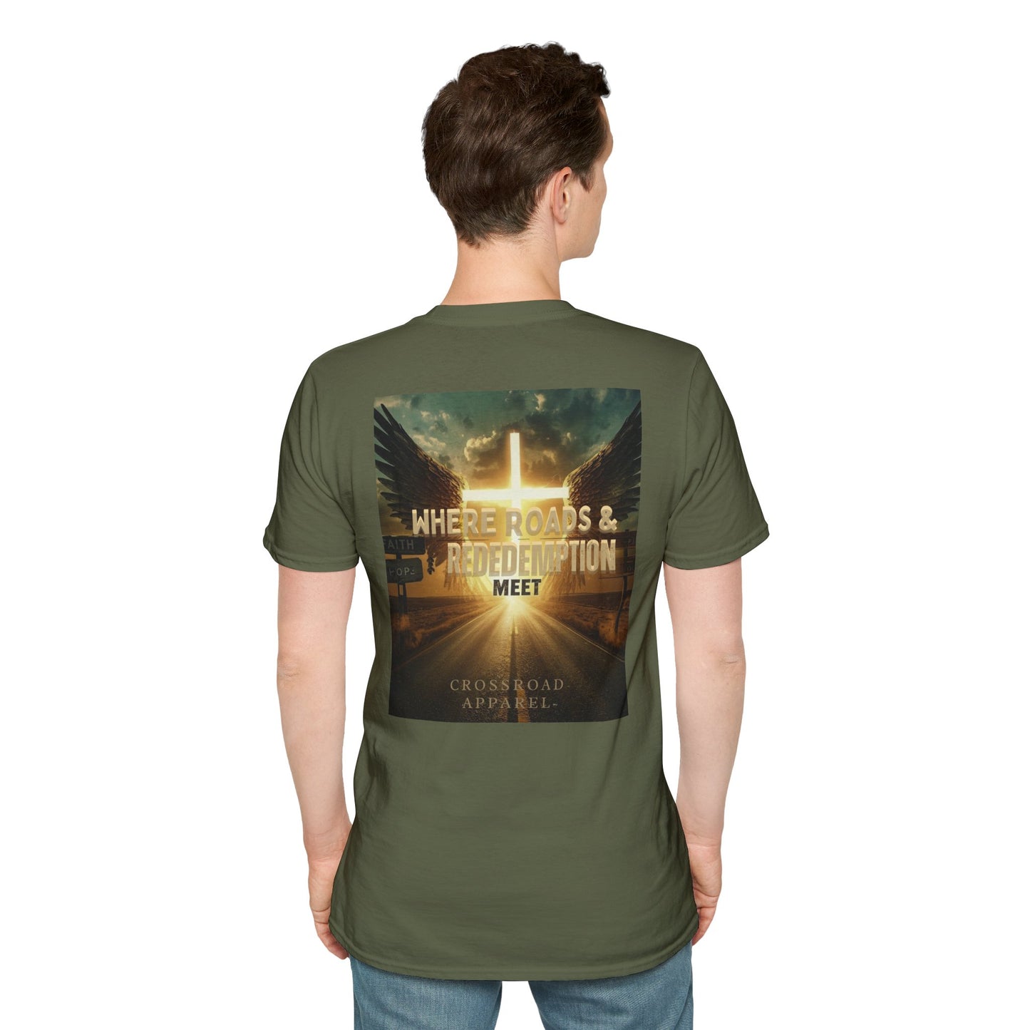 Crossroad Redemption T-Shirt - Unisex Softstyle