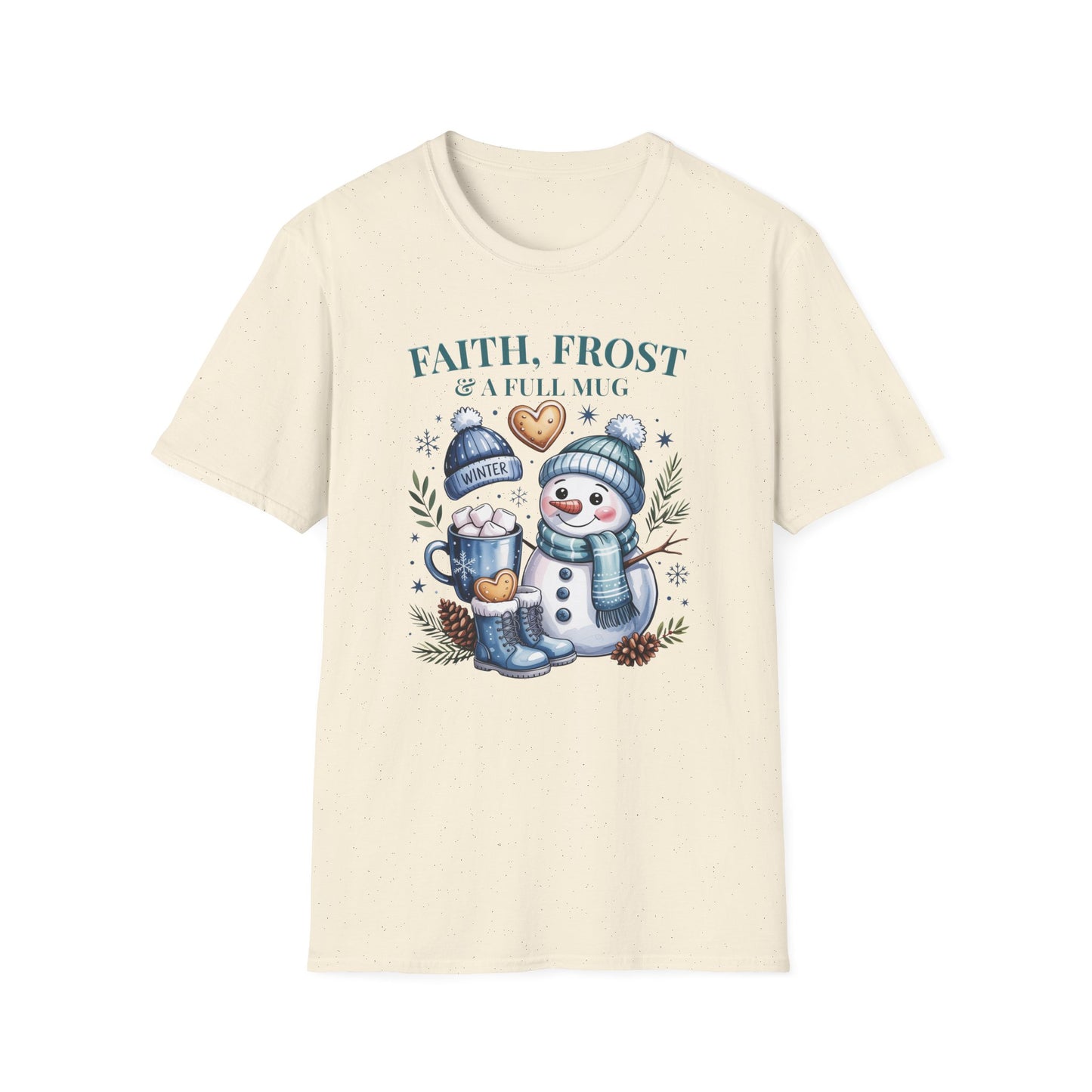 Faith, Frost & Fleece Unisex Softstyle T-Shirt