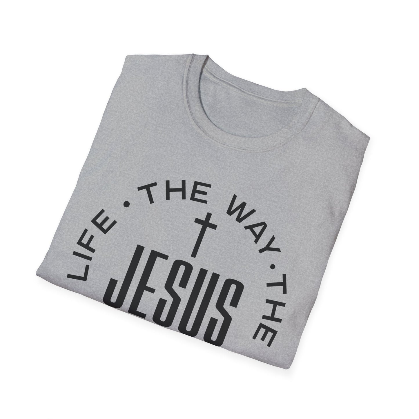 Jesus John 14:6 T-Shirt — The Way, The Truth, The Life Christian Tee