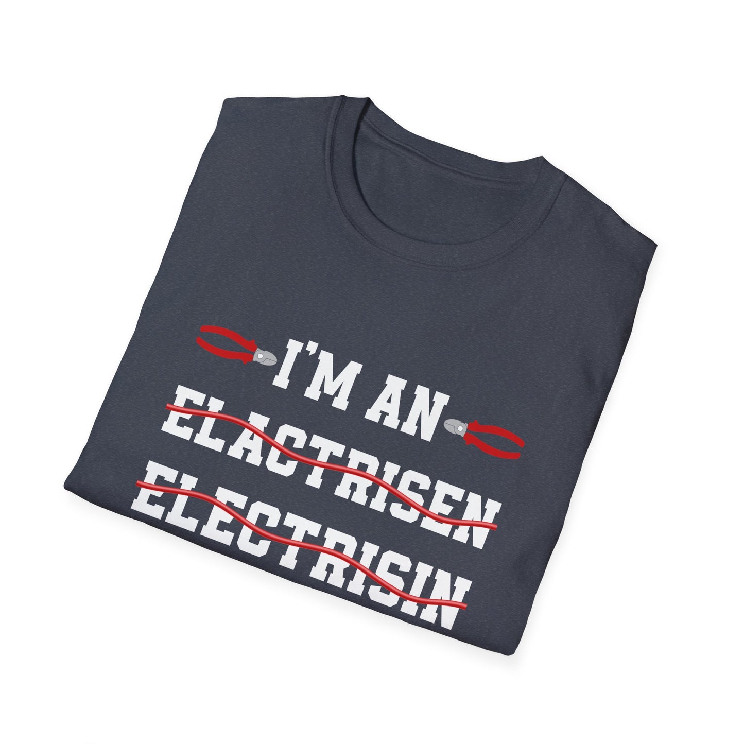 Electrician Humor T-Shirt, Unisex Electrician Gift, Funny Job Tee, Gift for Him, I Cut Wires Shirt, Workwear