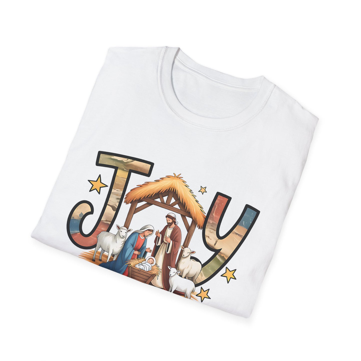 Joy to the World Nativity T-Shirt