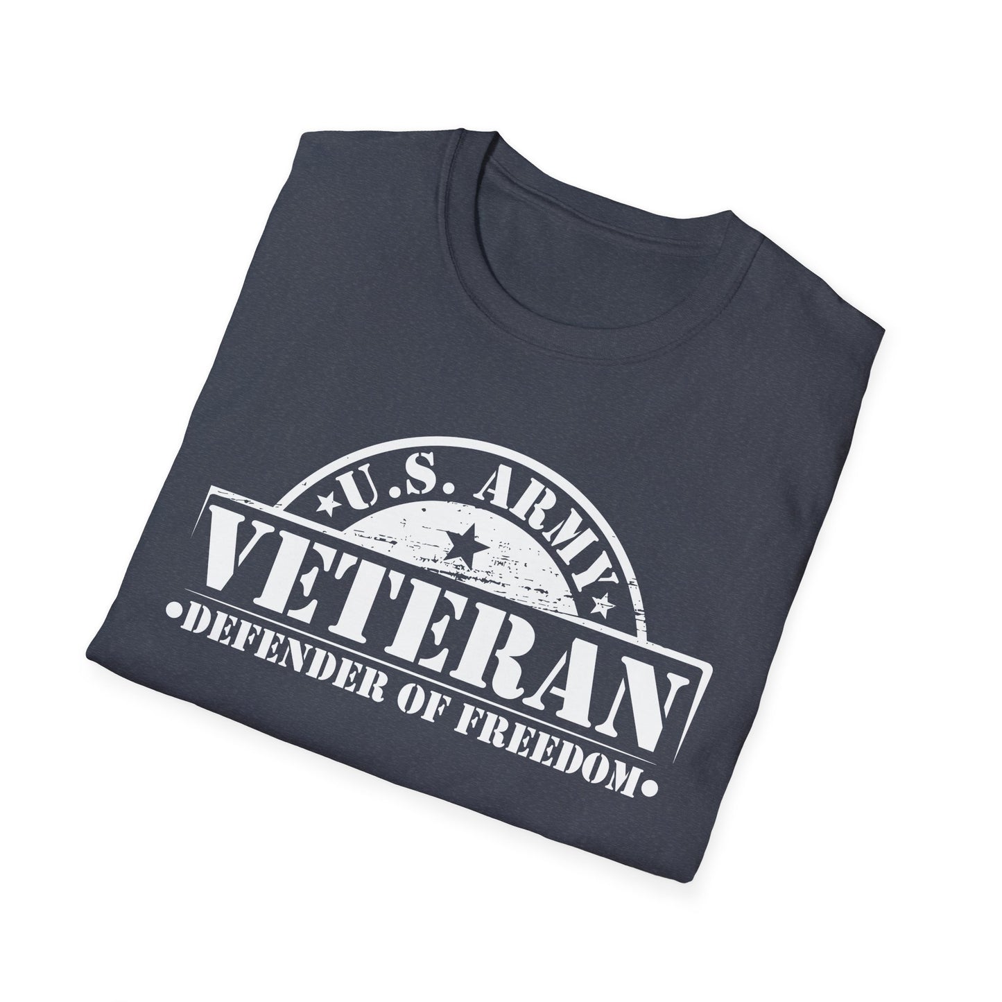 Veteran Defender of Freedom T-Shirt, Unisex Military Shirt, Army Pride Tee, Gift for Veterans, Patriotic Apparel, Memorial Day Shirt