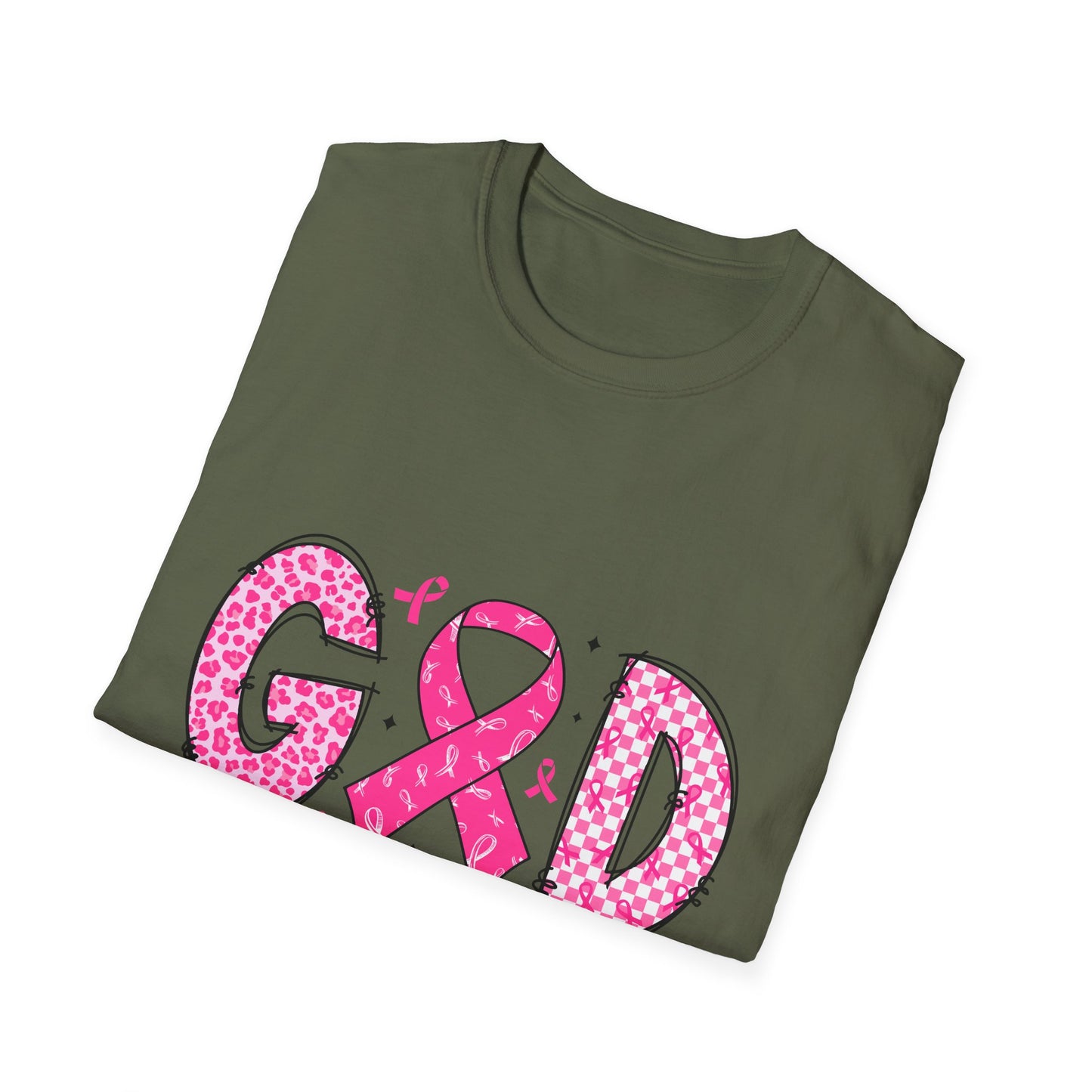 Pink Ribbon Faith T-Shirt - God Has The Final Say, Cancer Awareness, Inspirational Tee, Gift for Her, Breast Cancer Support