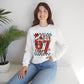 Festive Santa Crewneck Sweatshirt - Holiday Cheer
