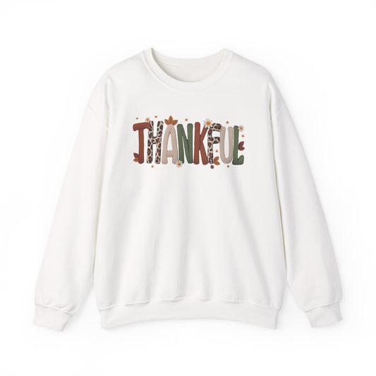 Thankful Vibes Crewneck Sweatshirt