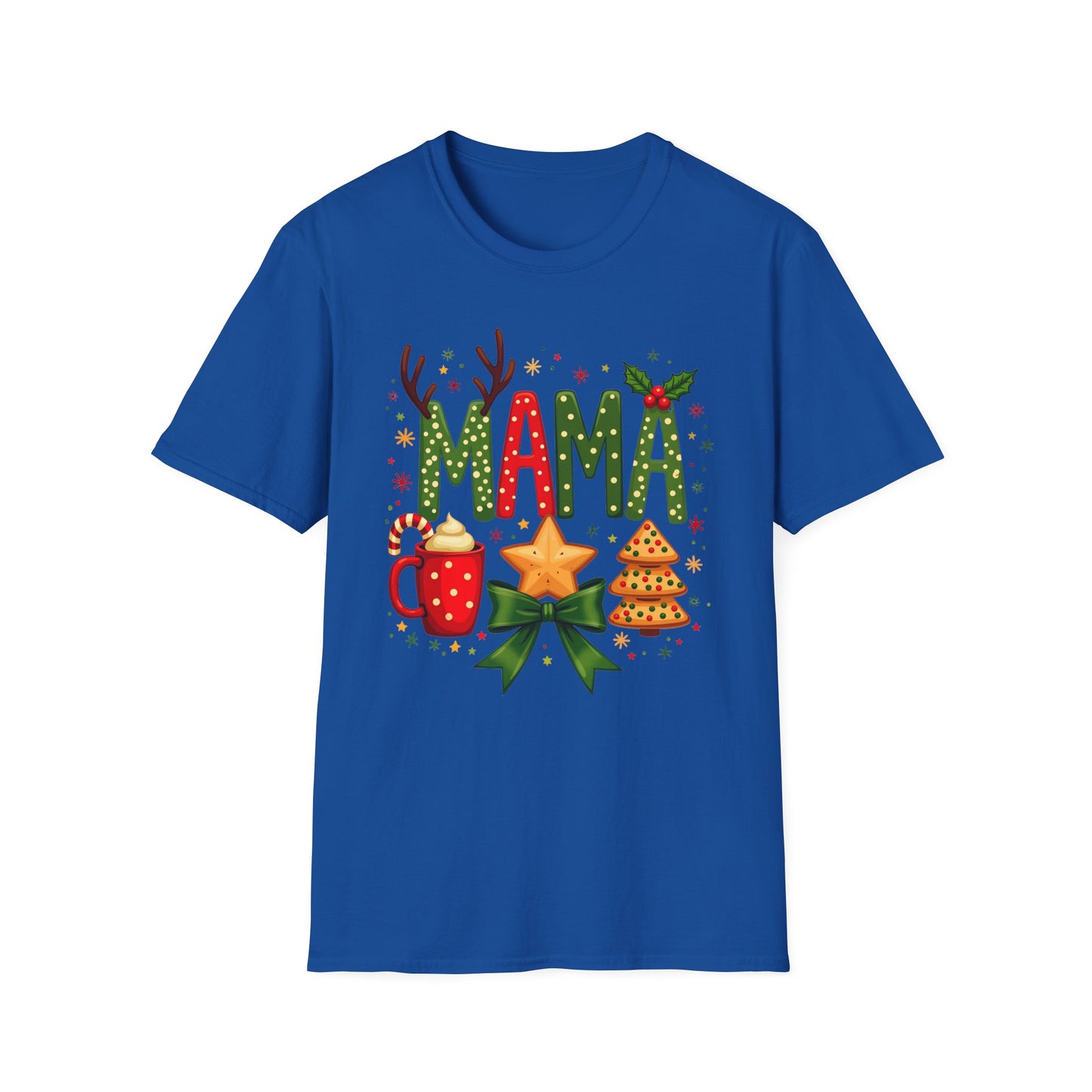 Mama Christmas T-Shirt for Holiday Cheer