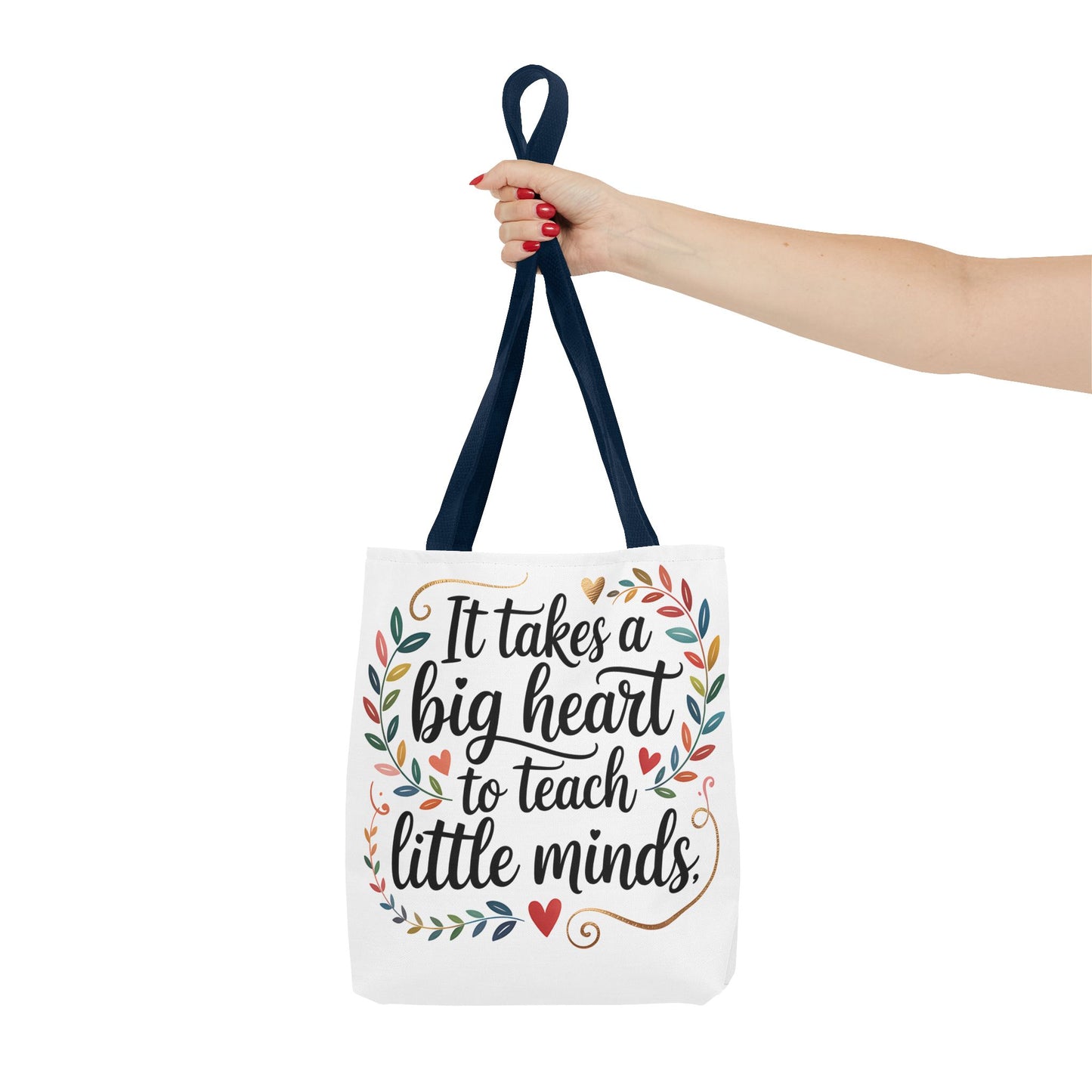 Heartfelt Teacher Tote Bag - Perfect Gift for Educators, Back to School, Teacher Appreciation, Eco-Friendly, Classroom Supplies