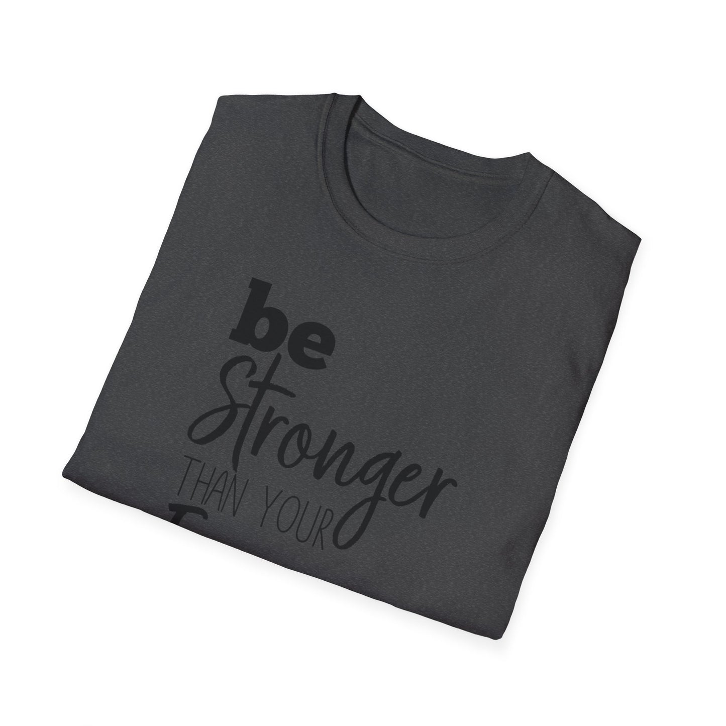 Motivational T-Shirt with Inspirational Quote, Gift for Fitness Lovers, Gym Apparel, Self-Care Reminder, Unisex Casual Wear