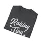 Raising Tiny Disciples Unisex Softstyle T-Shirt, Comfortable T-Shirt, Family Reunion Gift, Casual Wear, Faith-Based Apparel, Cute Kids Theme