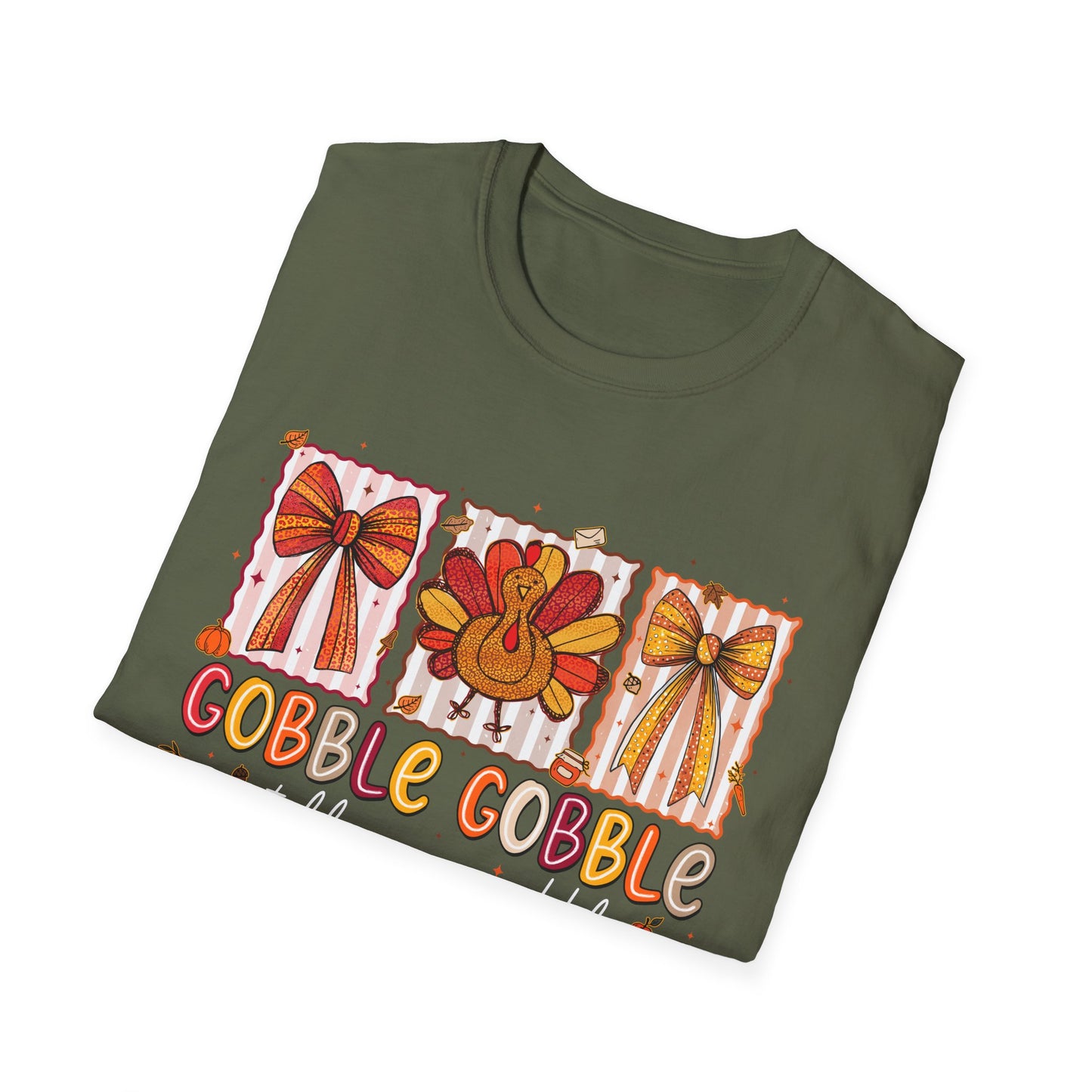 Thanksgiving Gobble Gobble T-Shirt, Unisex Tees, Fall Apparel, Holiday Gift, Autumn Outfit