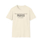Prayer & Purpose T-Shirt — "My business runs on PRAYER & purpose" Inspirational Christian Tee