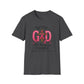 Inspirational Breast Cancer Awareness T-Shirt, Faith Shirt, God Shirt, Support Pink Ribbon, Softstyle Tee