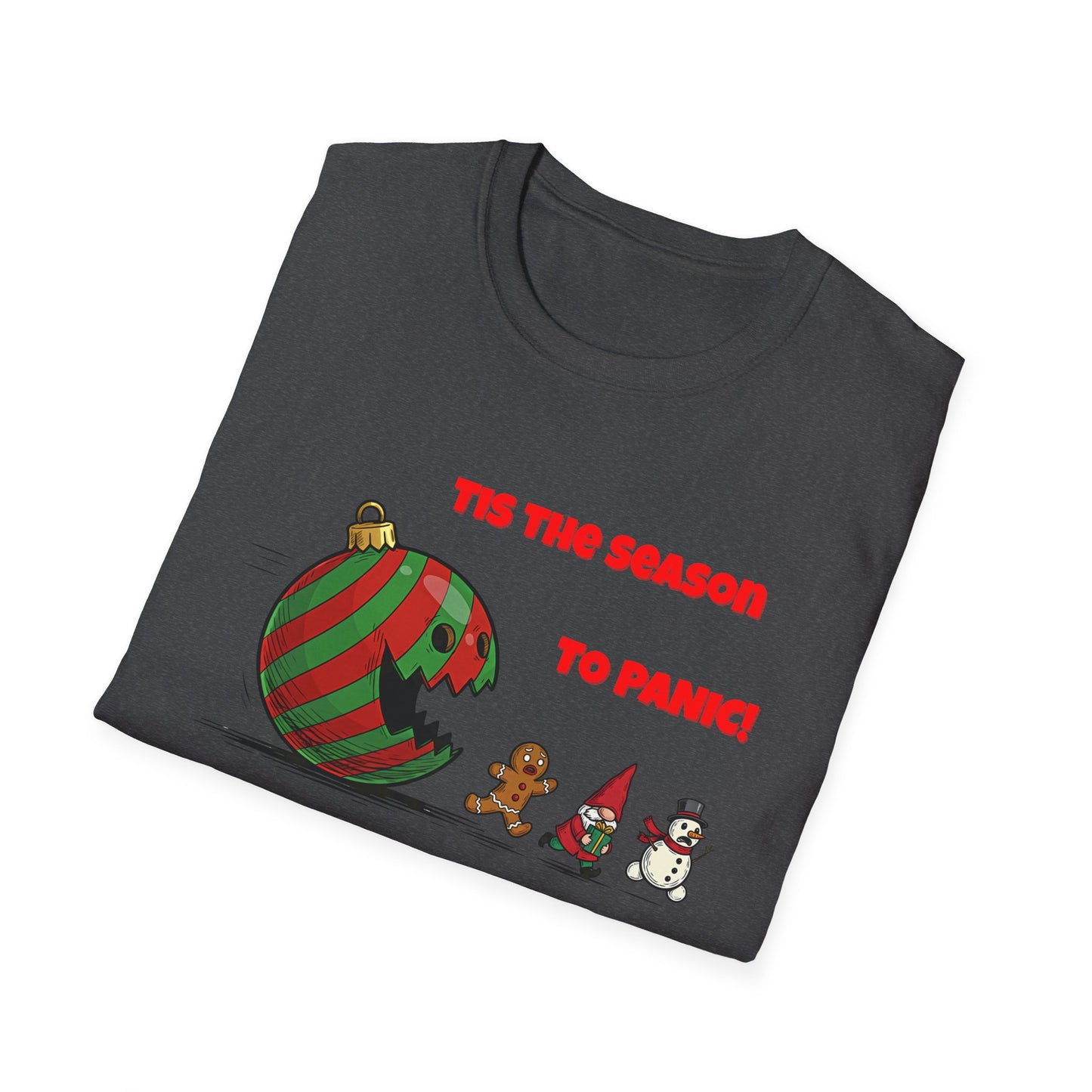 Holiday Panic Santa T-Shirt