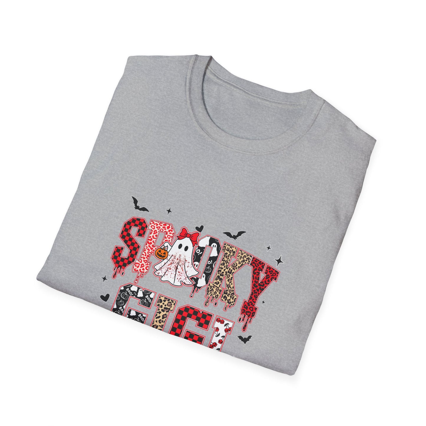 Spooky Gigi T-Shirt | Unisex Halloween Shirt, Casual Tee, Halloween Costume, Ghost Print Tee, Festive Fall Fashion