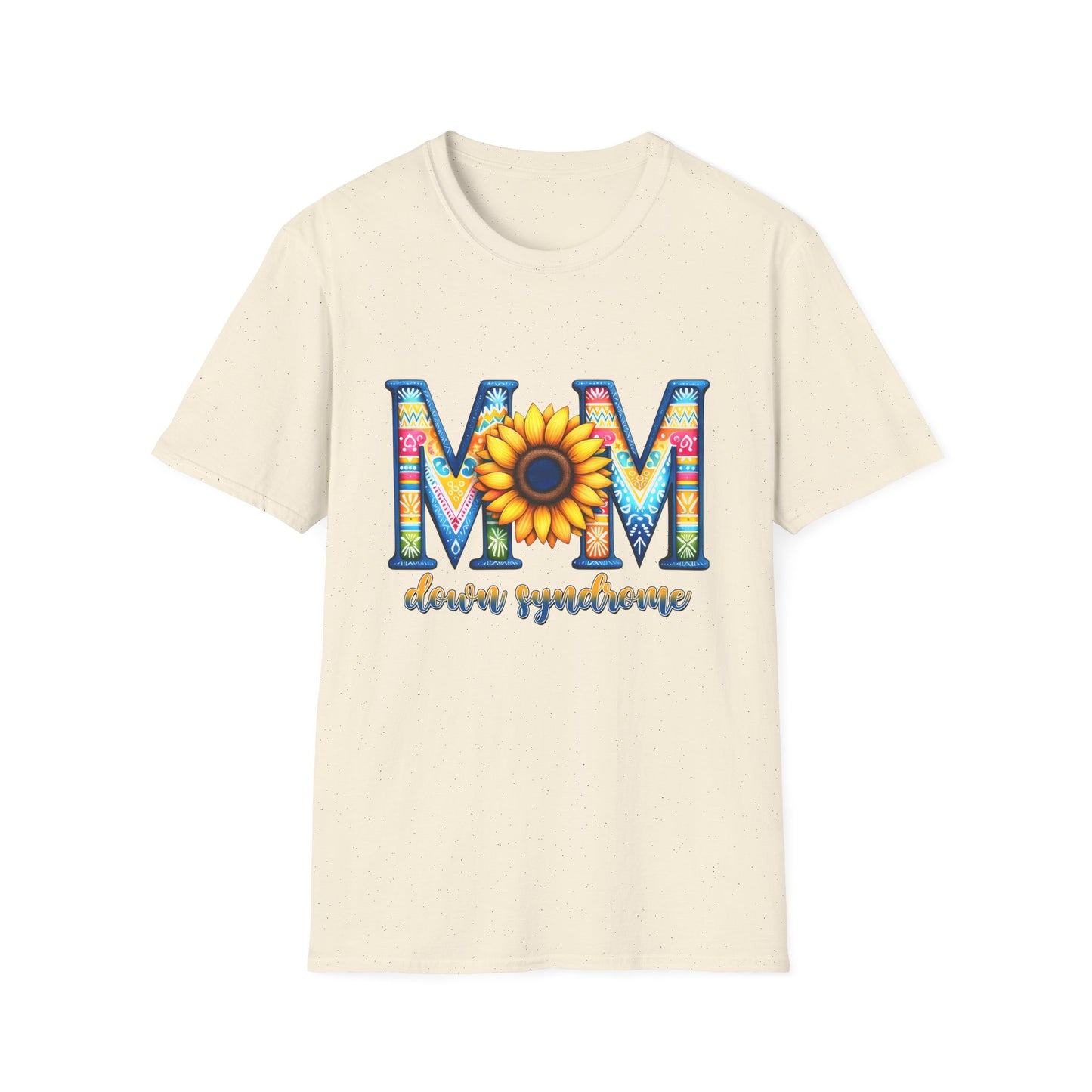 Colorful Mom Sunflower T-Shirt - Perfect Gift for Mother's Day, Birthday, Family Gatherings, Stylish Summer Wear