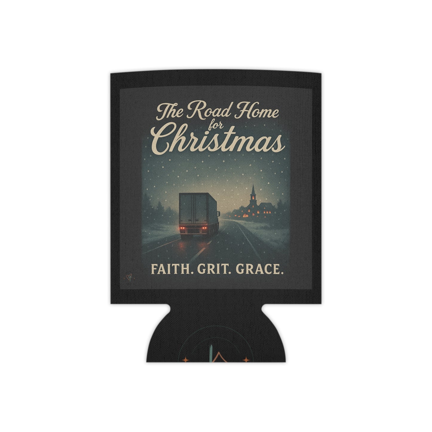 Christmas Can Cooler - The Road Home | Faith, Grit, Grace