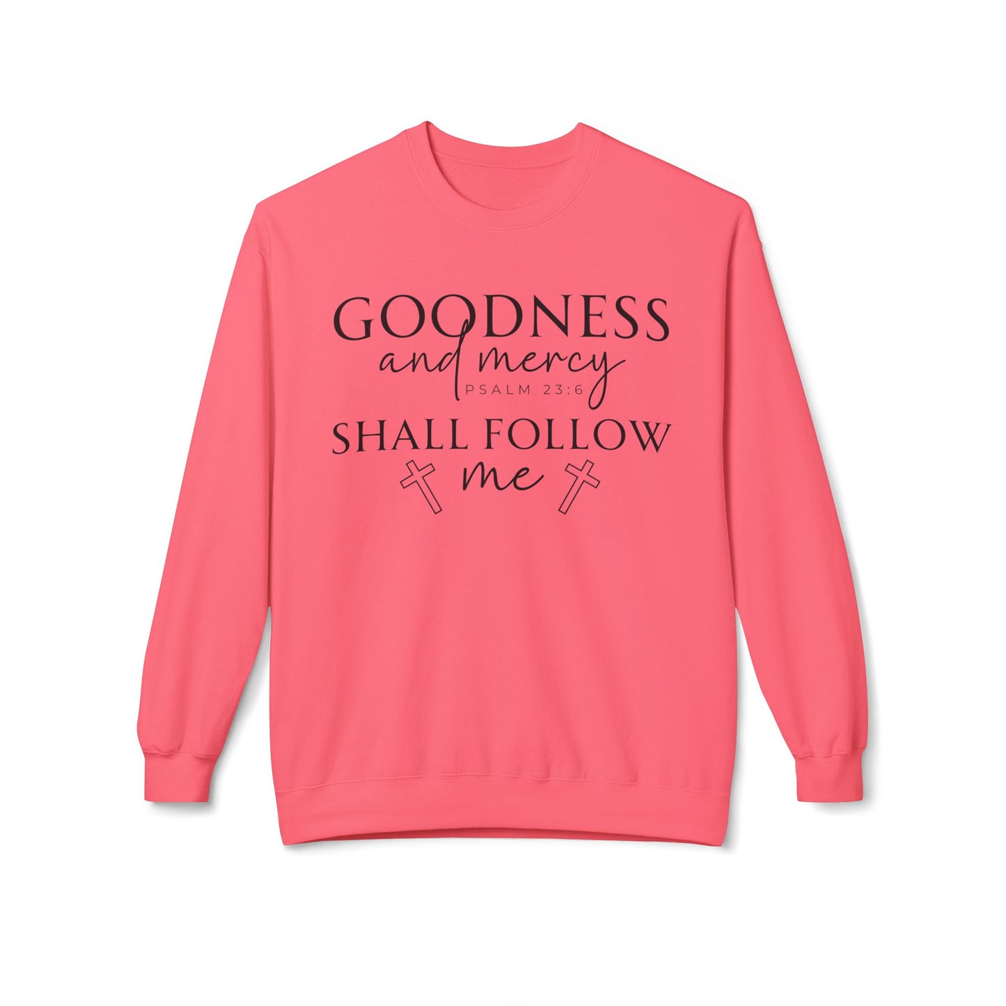 Inspirational Scripture Sweatshirt, Cozy Christian Crewneck, Bible Verse Apparel, Faith-Based Gift, Unisex Fleece Top