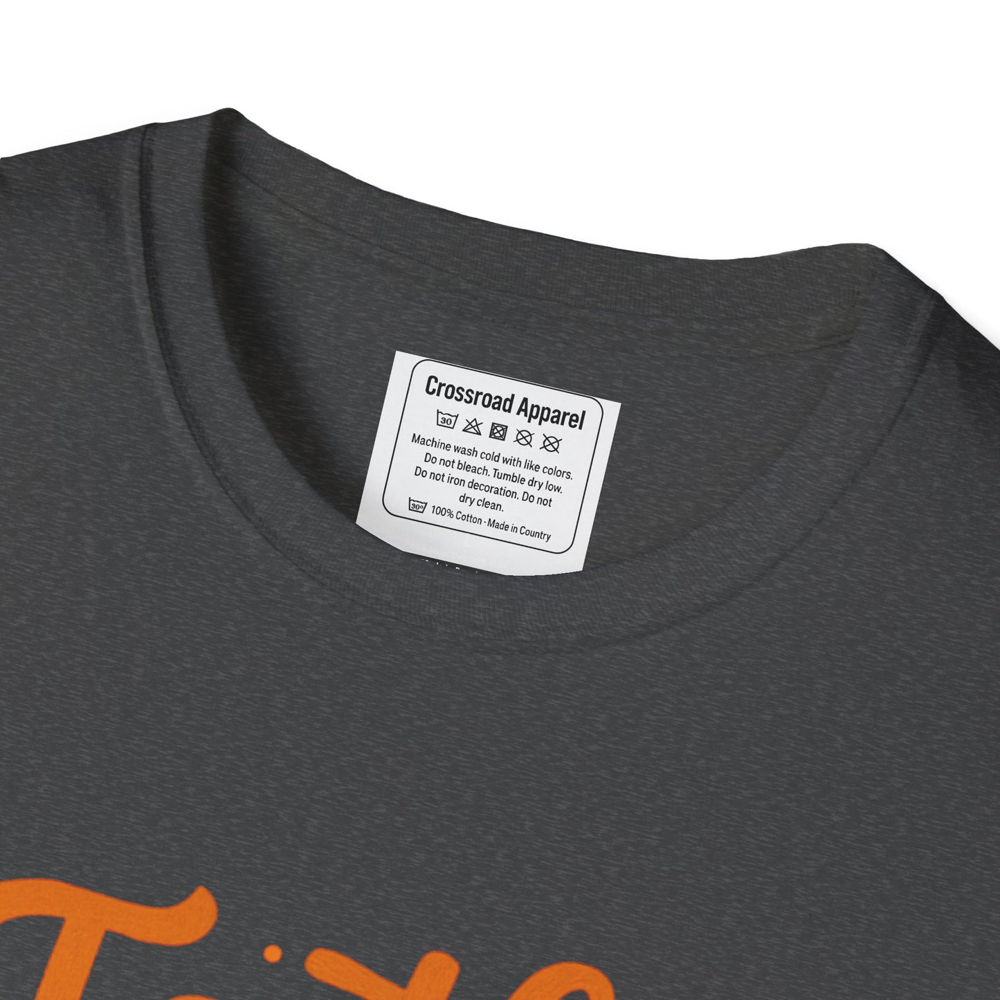 Autumn Faith Tee: Fall Favorite Sweaters, Unisex Softstyle T-Shirt, Thanksgiving Gift, Cozy Casual Wear, Faith-Based Apparel