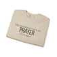 Prayer & Purpose Sweatshirt — "My business runs on PRAYER & purpose" Crewneck