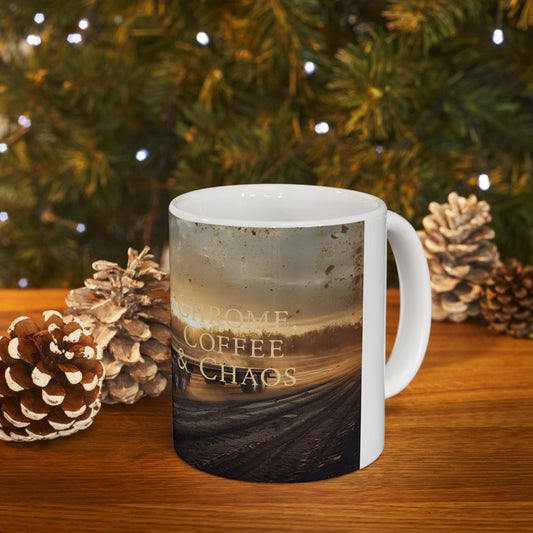 Coffee & Chill Trucker Mug