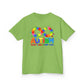 Colorful Autism Awareness Kids Tee, Bright Rainbow Tee, Support, Understand, Love, Gift for Autism Month, Kids Apparel