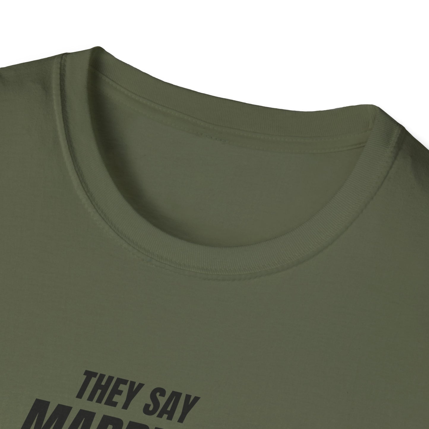 Jurassic Park T‑Shirt – "They Say Marriage Is Like a Walk in the Park" Dinosaur Humor Tee