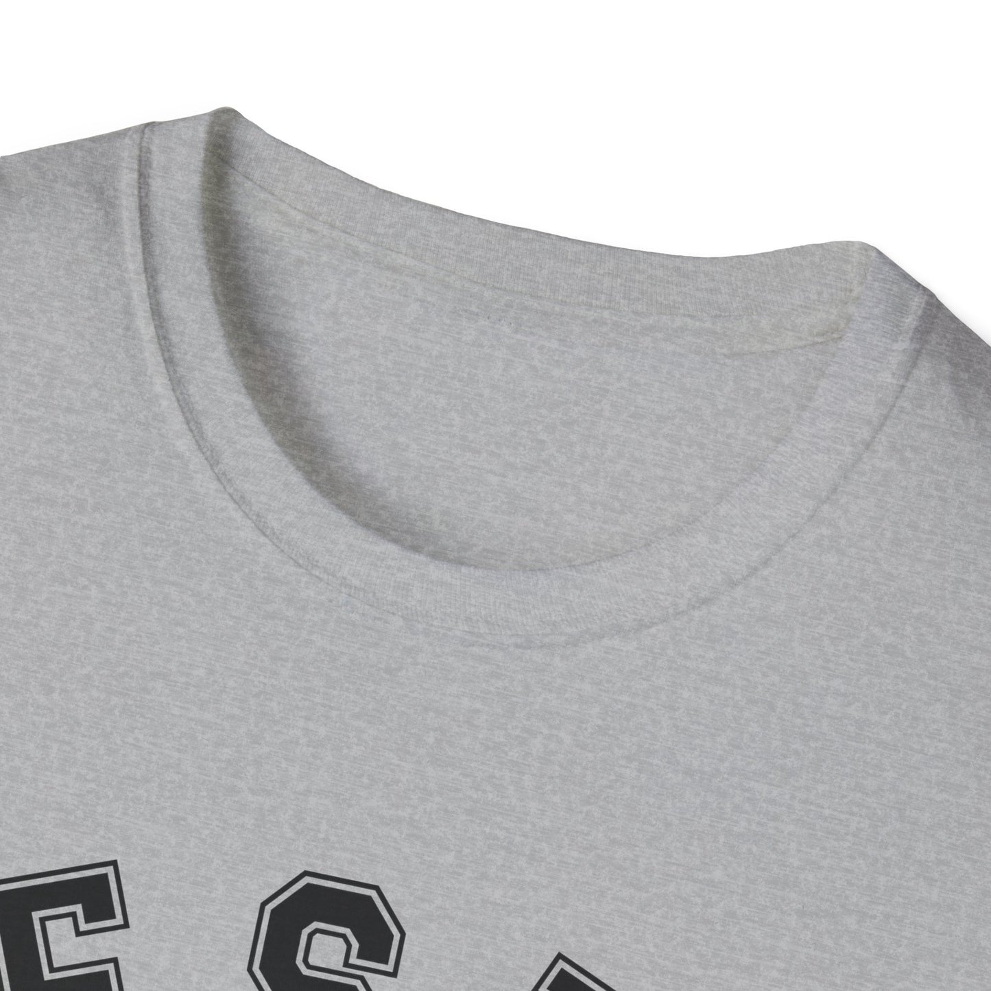 Jesus Saves Unisex Softstyle T-Shirt, Inspirational Graphic Tee, Christian Apparel, Faith-Based Gift, Casual Wear