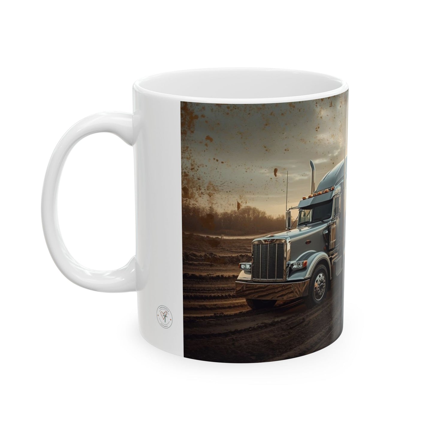 Coffee & Chill Trucker Mug