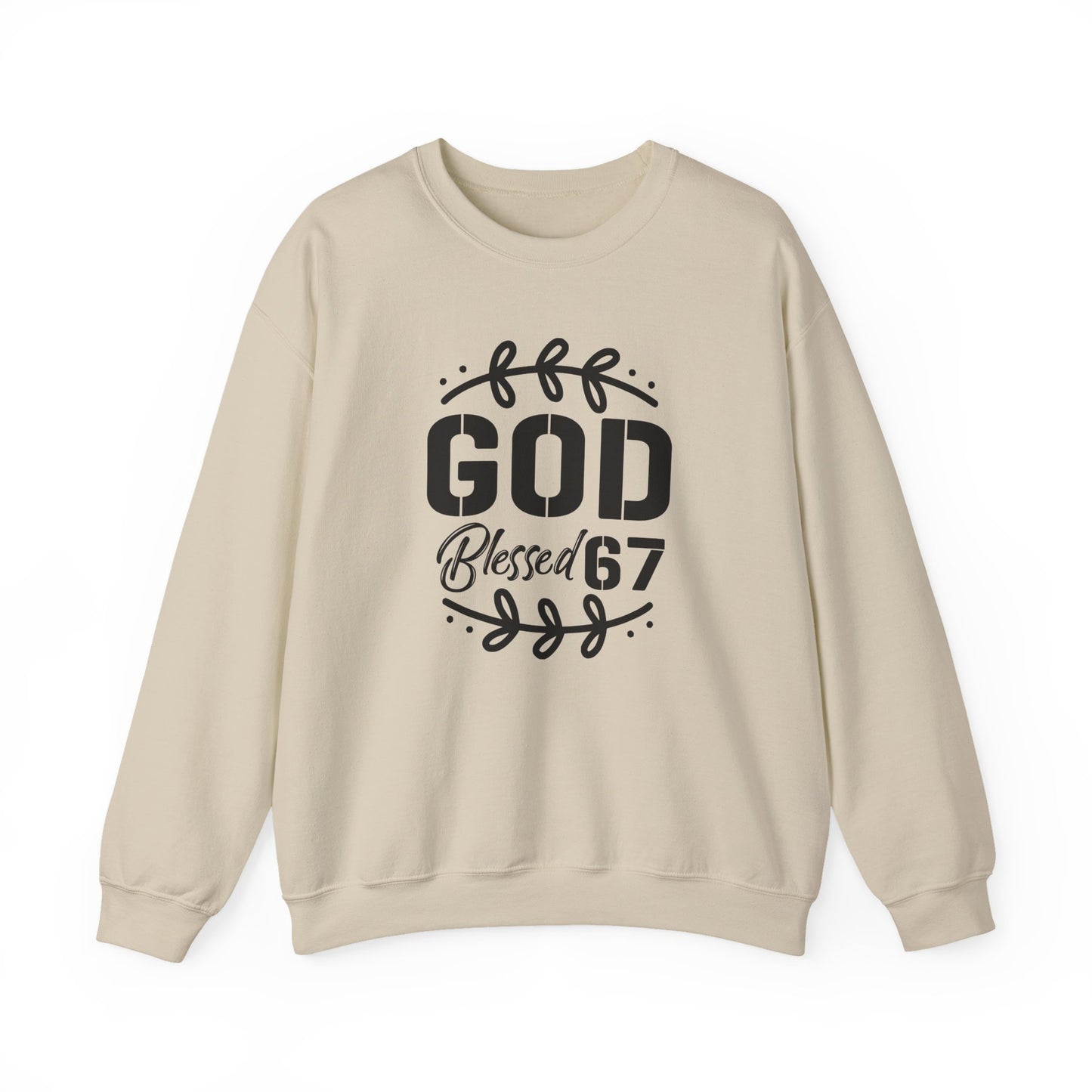 God Blessed 67 Unisex Crewneck Sweatshirt